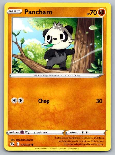 Pancham - Crown Zenith #072/159
