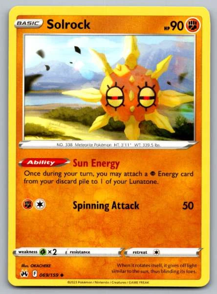 Solrock - Crown Zenith #069/159