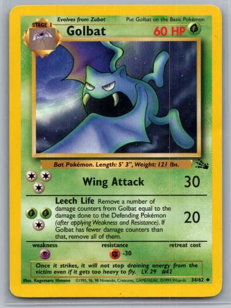 Golbat - Fossil #34/62