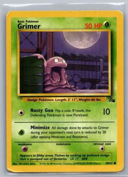 Grimer - Fossil #48/62