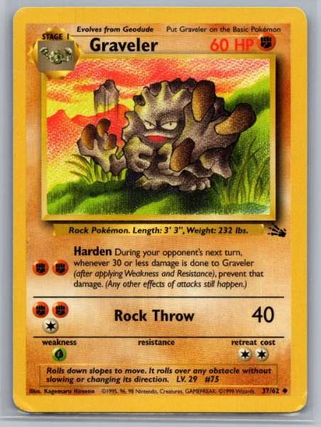 Graveler - Fossil #37/62