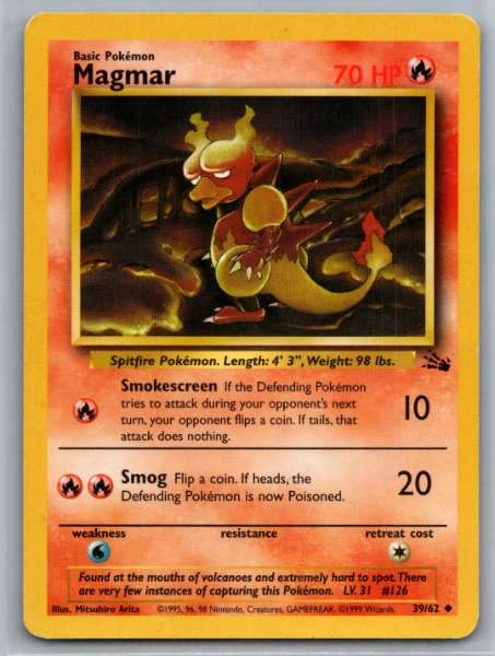 Magmar - Fossil #39/62