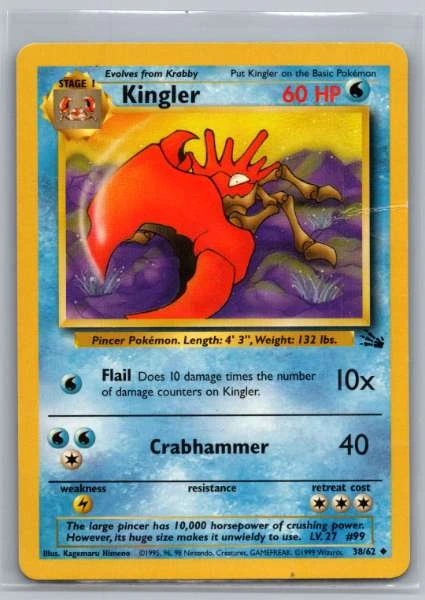 Kingler - Fossil #38/62