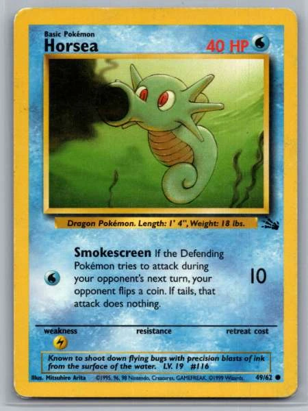 Horsea - Fossil #49/62