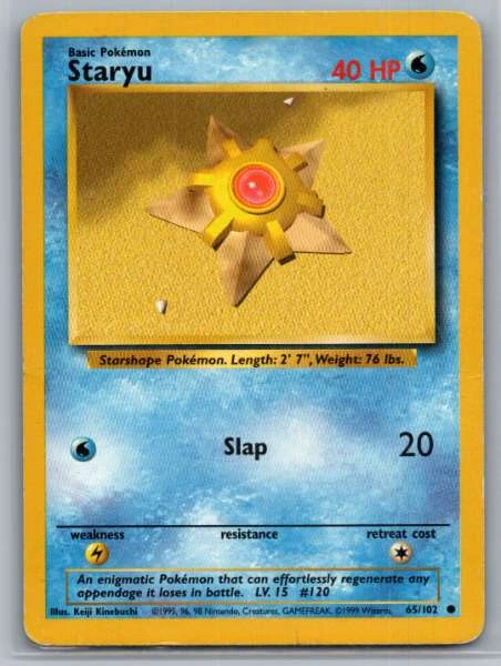 Staryu - Base Set #65/102