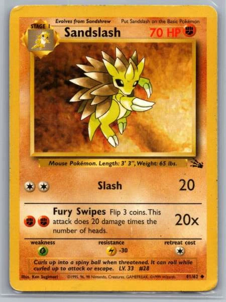 Sandslash - Fossil #41/62