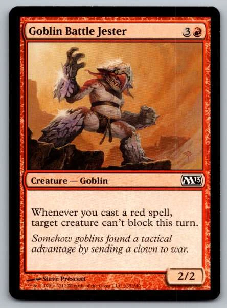 Goblin Battle Jester - Magic 2013 #135/249