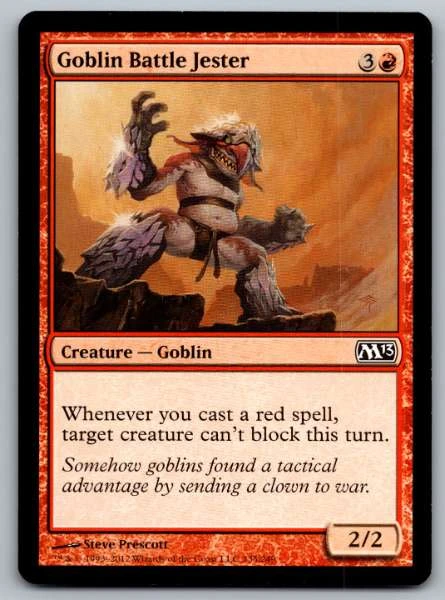 Goblin Battle Jester - Magic 2013 #135/249