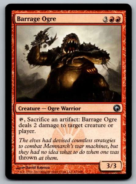 Barrage Ogre - Scars of Mirrodin #85/249