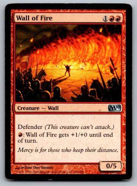 Wall of Fire - Magic 2010 #162/249