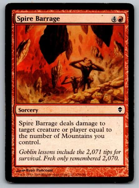 Spire Barrage - Zendikar #150/249