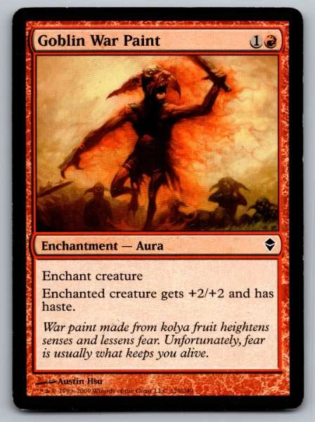 Goblin War Paint - Battle for Zendikar #179/350