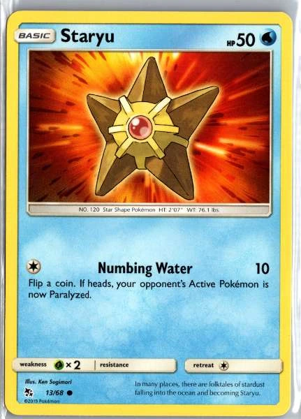 Staryu - Hidden Fates #13/68