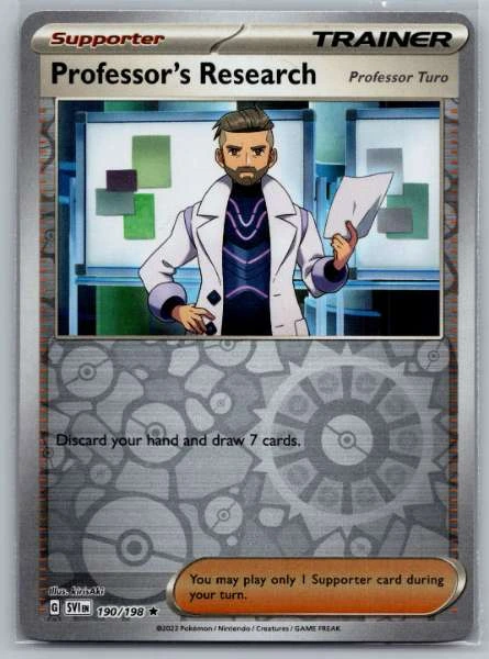 Professor's Research - Scarlet & Violet Base Set #190/198