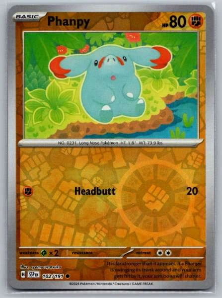 Phanpy - Surging Sparks #102/191