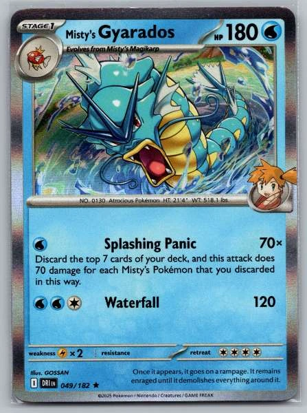 Misty's Gyarados - Destined Rivals #049/182