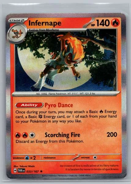 Infernape - Twilight Masquerade #033/167