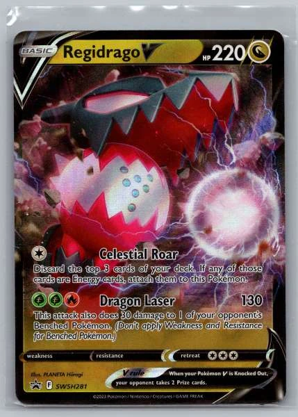 Regidrago V - SWSH Black Star Promos #SWSH281