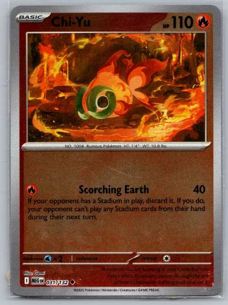 Chi-Yu - Mega Evolution #031/132