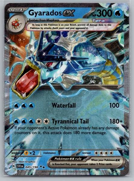 Gyarados ex - Scarlet & Violet Base Set #045/198