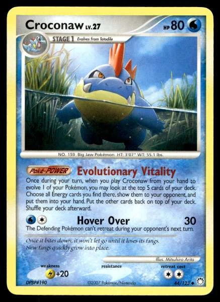 Croconaw - Mysterious Treasures #44/123