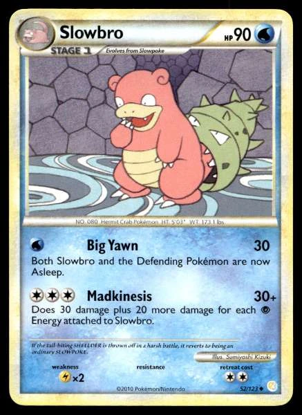 Slowbro - HeartGold & SoulSilver #52/123