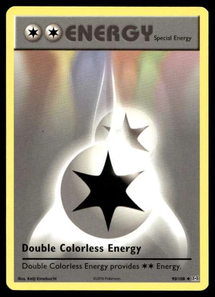 Double Colorless Energy - Evolutions #90/108
