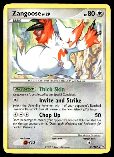 Zangoose - Platinum #66/127