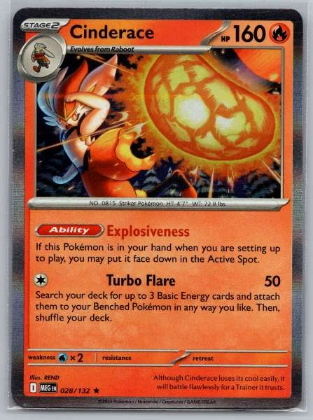 Cinderace - Mega Evolution #028/132