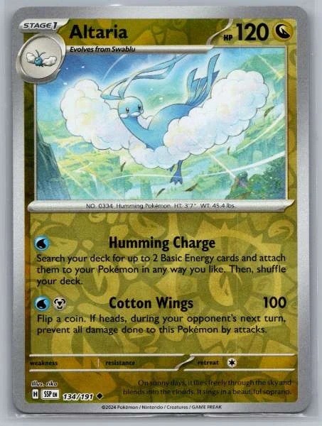 Altaria - Surging Sparks #134/191