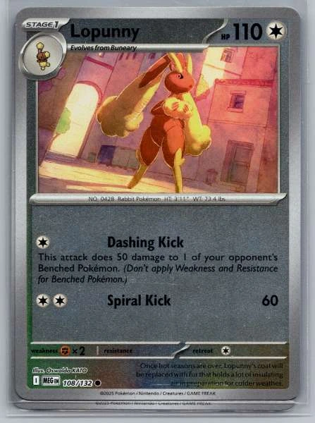 Lopunny - Diamond & Pearl: Platinum #108/132