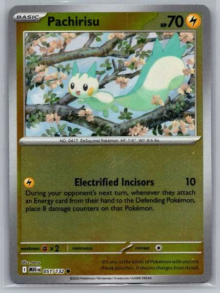 Pachirisu - Diamond & Pearl #051/132