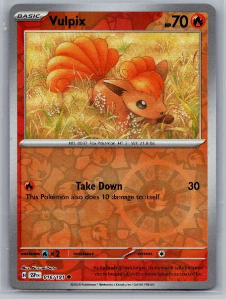Vulpix - Surging Sparks #016/191