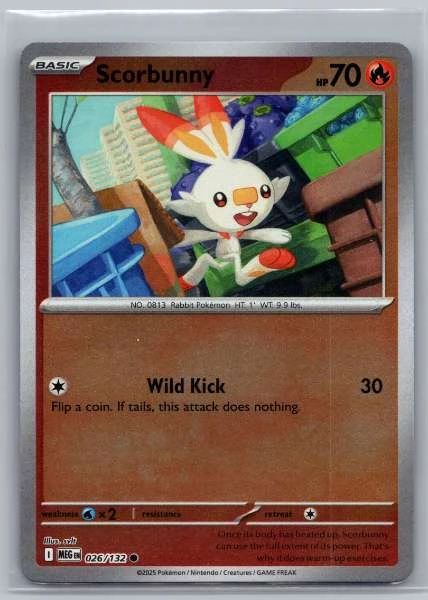Scorbunny - Mega Evolution #026/132