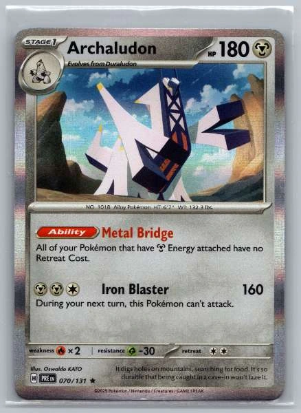 Archaludon - Prismatic Evolutions #070/131