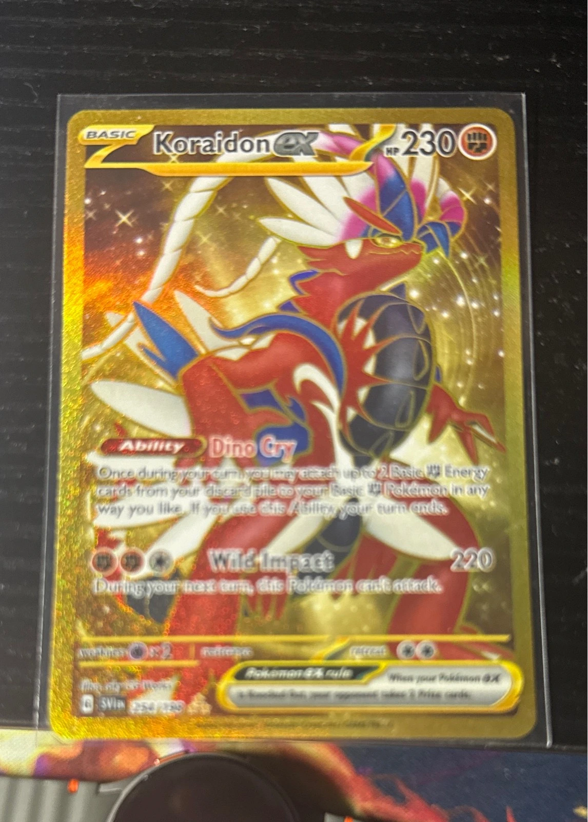 Koraidon ex - Scarlet & Violet #254/198