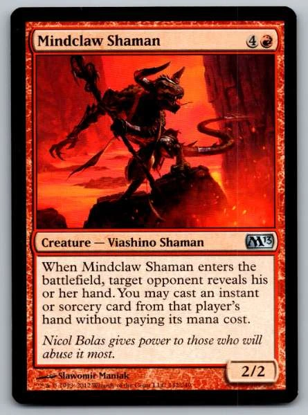 Mindclaw Shaman - Magic 2013 #133/249