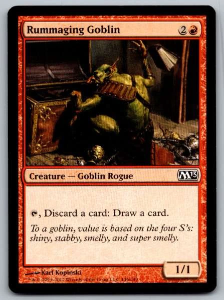 Rummaging Goblin - Magic 2013 #146/249