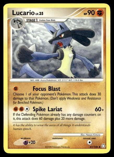 Lucario - Legends Awakened #61/146