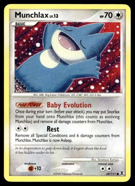 Munchlax - Rising Rivals #69/111