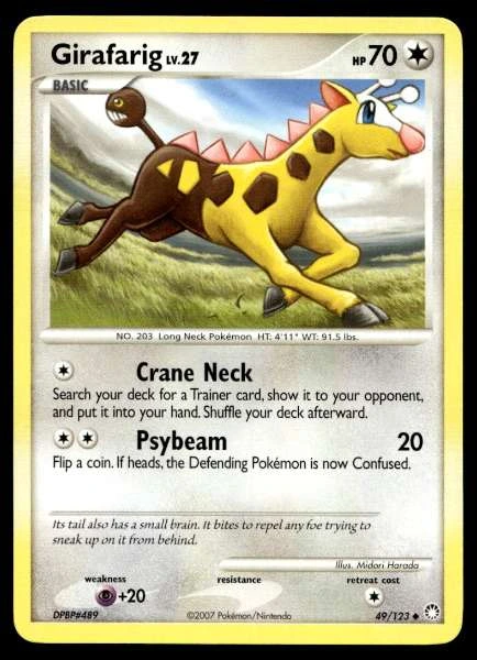 Girafarig - Mysterious Treasures #49/123