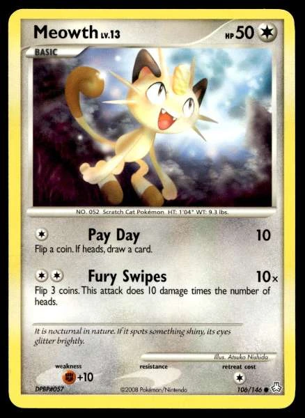 Meowth - Platinum #106/146