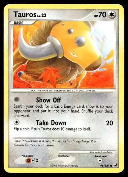 Tauros - Platinum #98/127