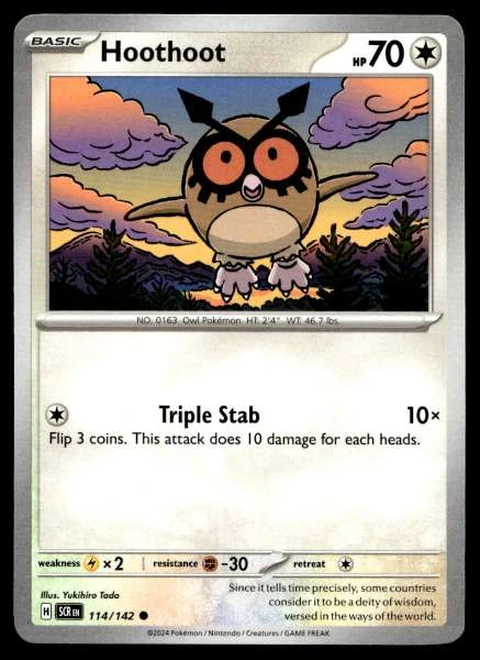 Hoothoot - Stellar Crown #114/142