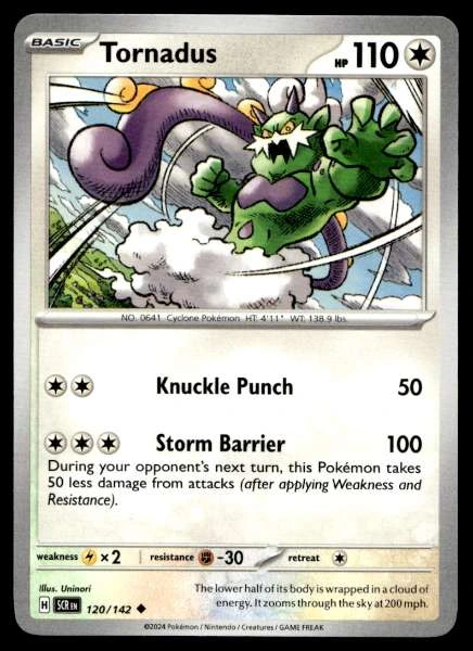 Tornadus - Stellar Crown #120/142