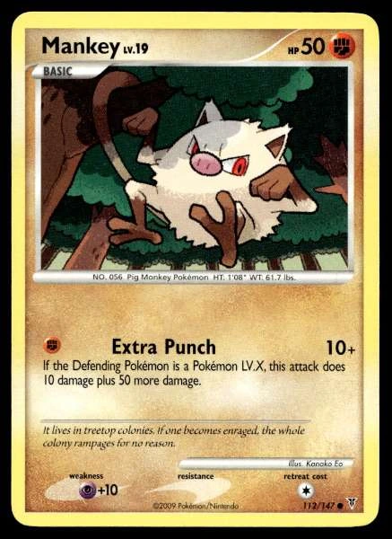 Mankey - Supreme Victors #112/147