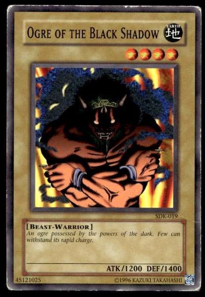 Ogre of the Black Shadow - Starter Deck: Kaiba #SDK-019