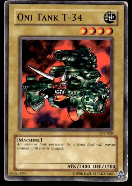 Oni Tank T-34 - Pharaoh's Servant #PSV-059