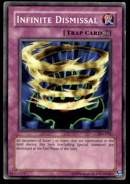 Infinite Dismissal - Pharaoh's Servant #PSV-072