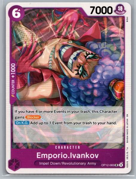 Emporio.Ivankov - Legacy of the Master #OP12-065